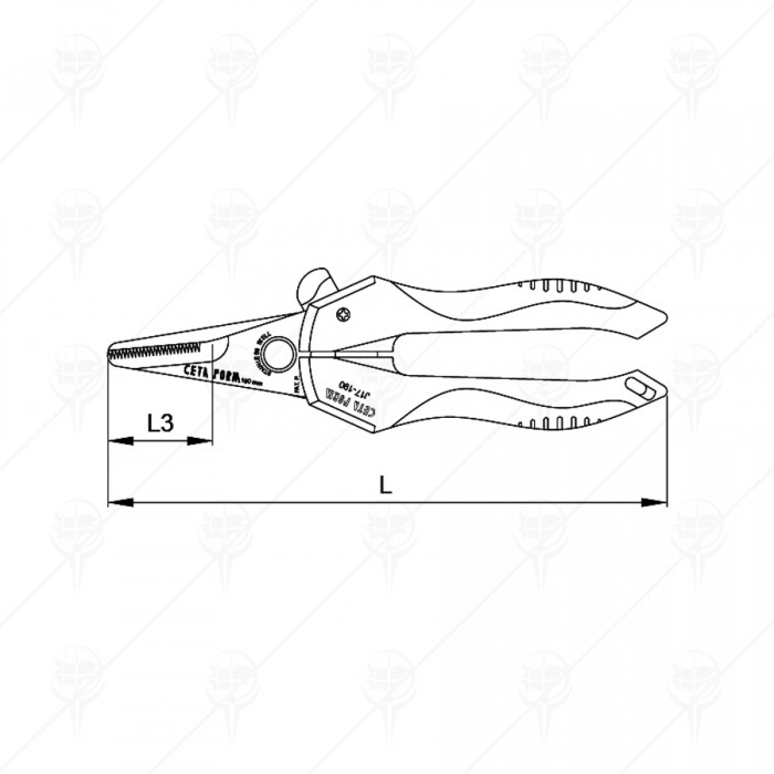 MULTI-PURPOSE CUTTER 190MM CF