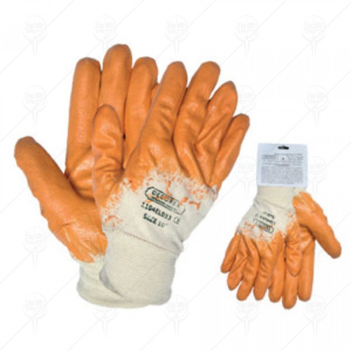 GLOVES NITRIL YELLOW WITH CARTON
