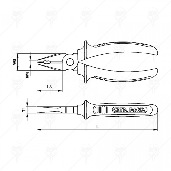 COMBINATION PLIERS (E01-13) CF