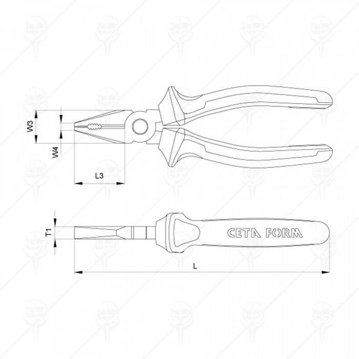 COMBINATION PLIERS (E01-11) CF