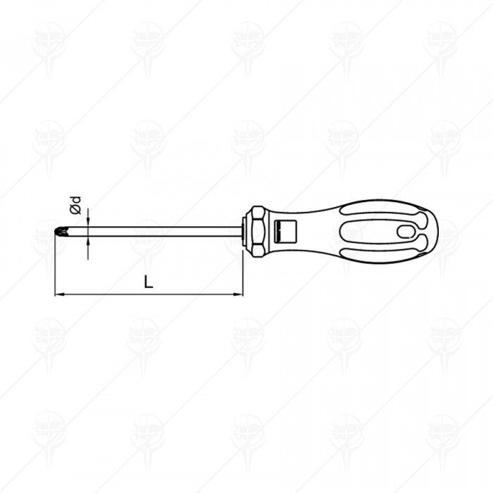 SURUBELNITA C-PLUS PZ2X100 MM; CF