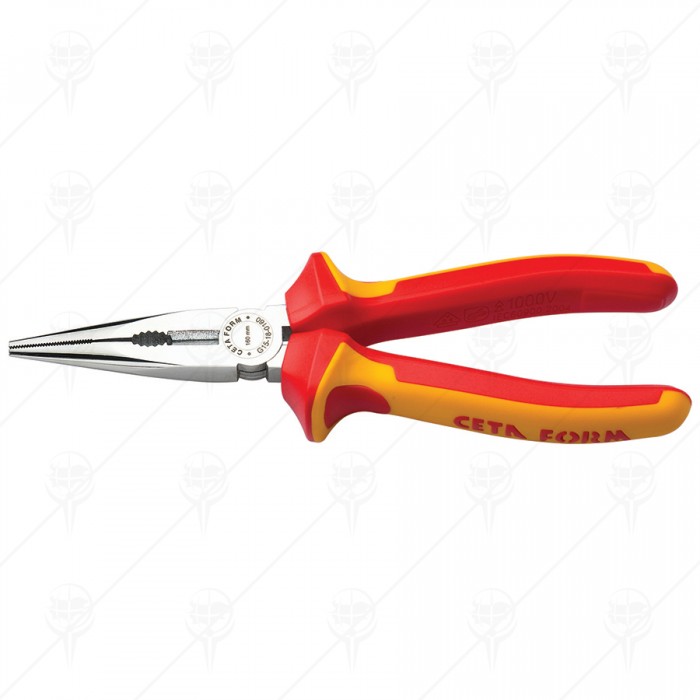 VDE 1000V INSULATED SPINE NOSE PLIERS