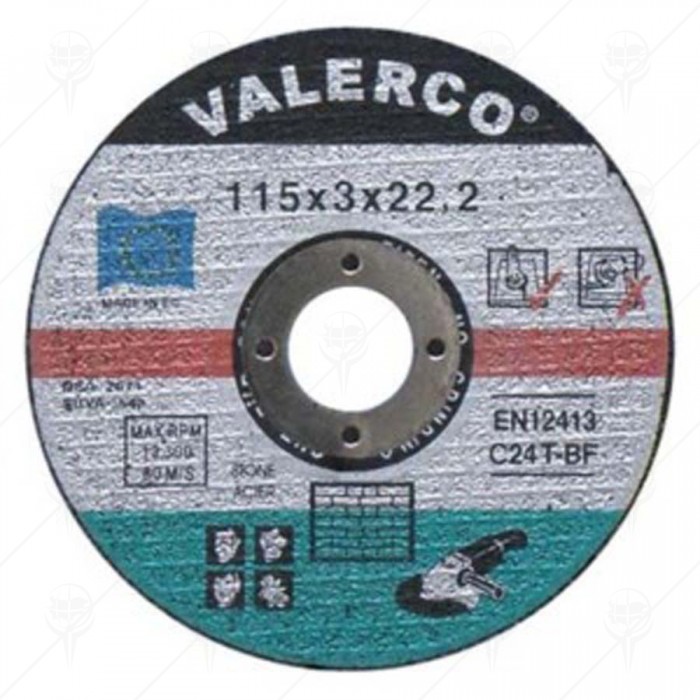 CUTTING DISC FOR NON-METAL 180MM VALERCO