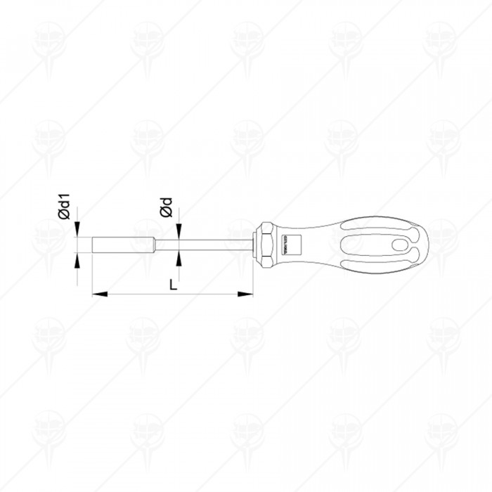 SURUBELNITA C+ PENTRU BOLTURI  4.0Х125