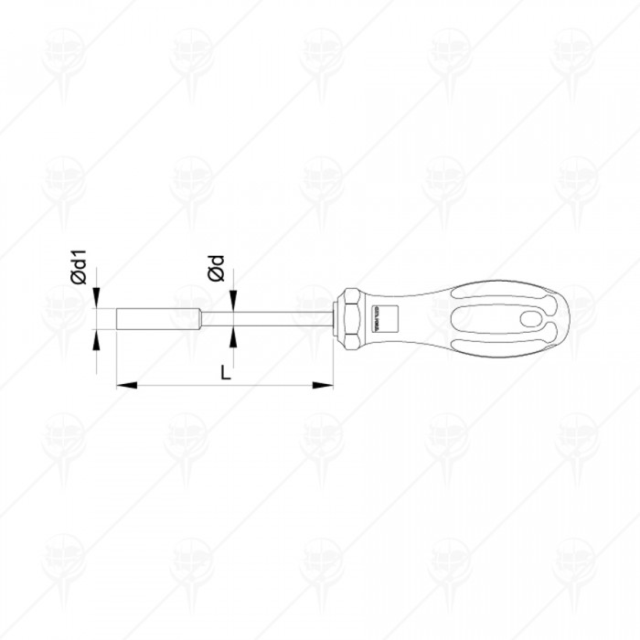 SURUBELNITA C+ PENTRU BOLTURI  11Х125М