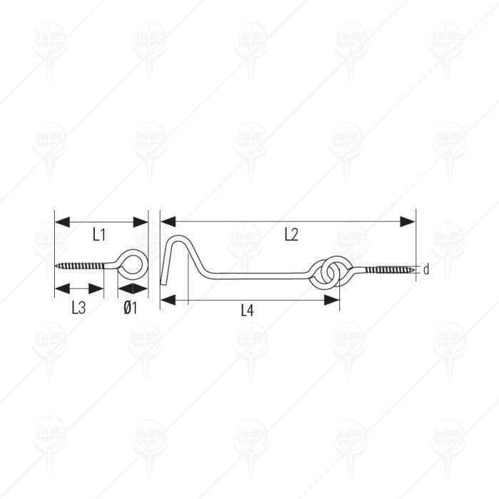 REAMER WITH HOOK 100PCS