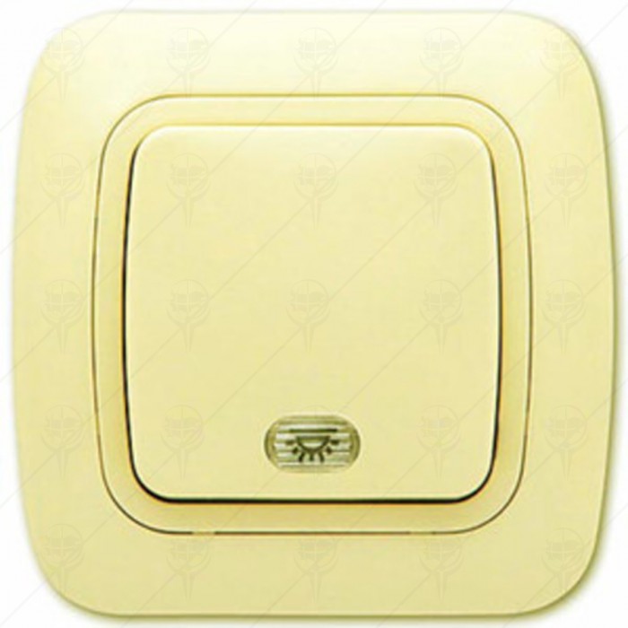 ILLUMINATED CONTROL SWITCH CREAM GOKKU