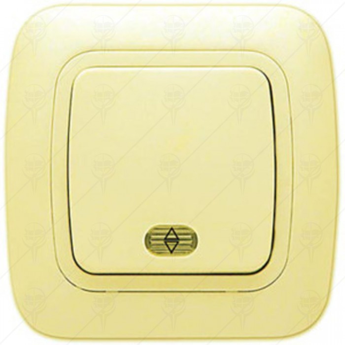 ILLUMINATED TWO WAY SWITCH CREAM GOKKU