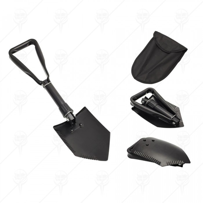 FOLDING SPADE SHOVEL WITH HANDLE 24"