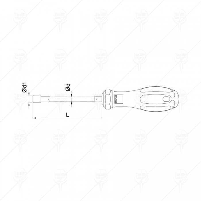 ОТВЕРТКА C+ ГЪВК.БОЛТ 7.0Х150 CF