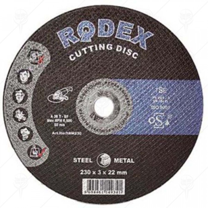 DISC PT METAL 180*3.0  RODEX