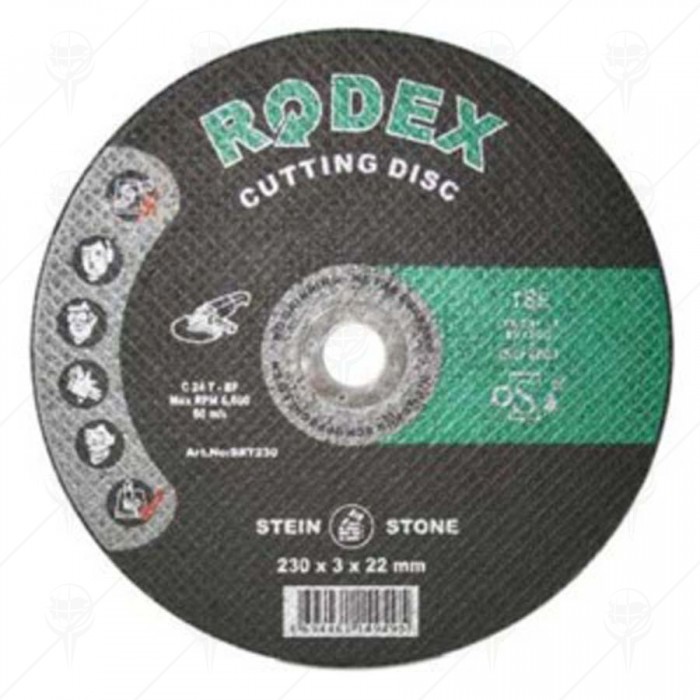 CUTTING DISC FOR NON-METAL RODEX