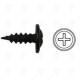 SCREW BUTTON HEAD PHOSPHATED 4.2