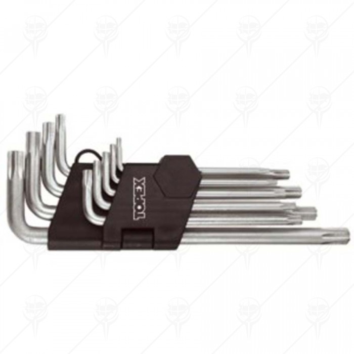 ALLEN KEYS ITEM 9PCS/SET TOPEX