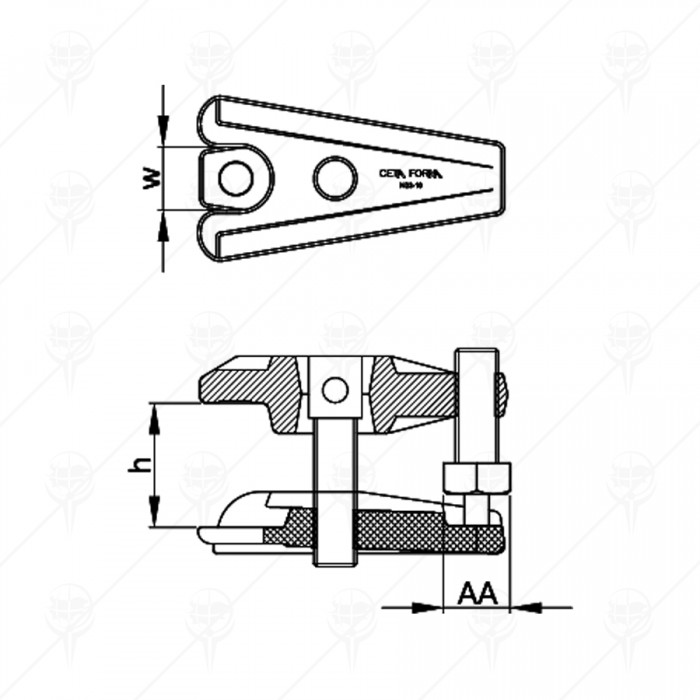 BALL JOINT PULLER 18-22 CF