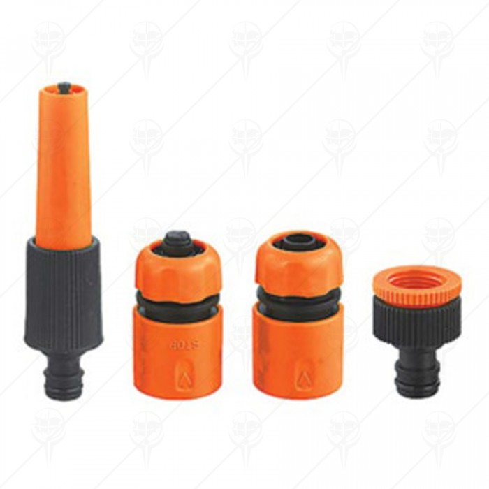 HOSE CONNECTOR 1/2" + 4 NOZZLE SET HERLY