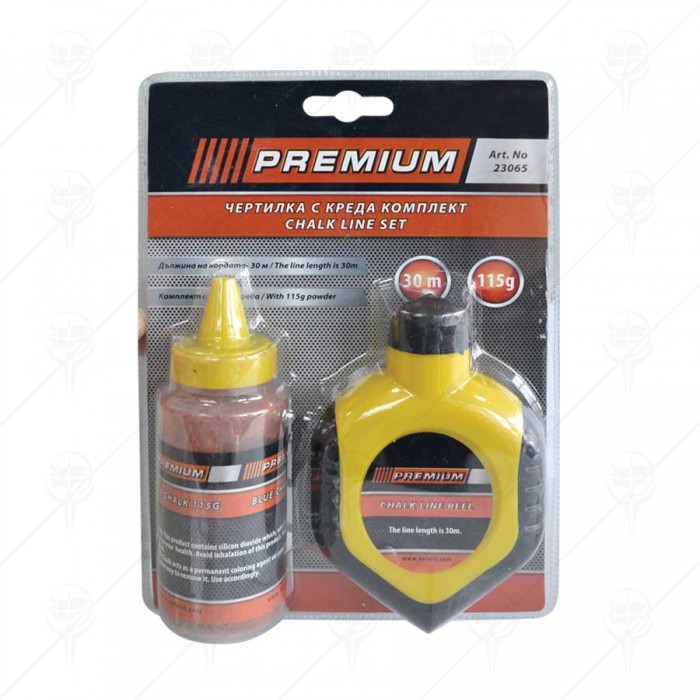 CHALK LINE SET 30M PREMIUM