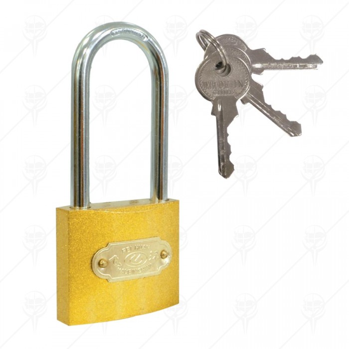 PADLOCK L /YELLOW/ PREMIUMFIX