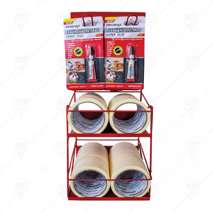 PRODUCT DISPLAY AKFIX ADHESIVES 50 cm x 20 cm