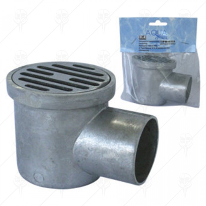 SIDE FLOOR DRAIN ∅78MM METALLIC