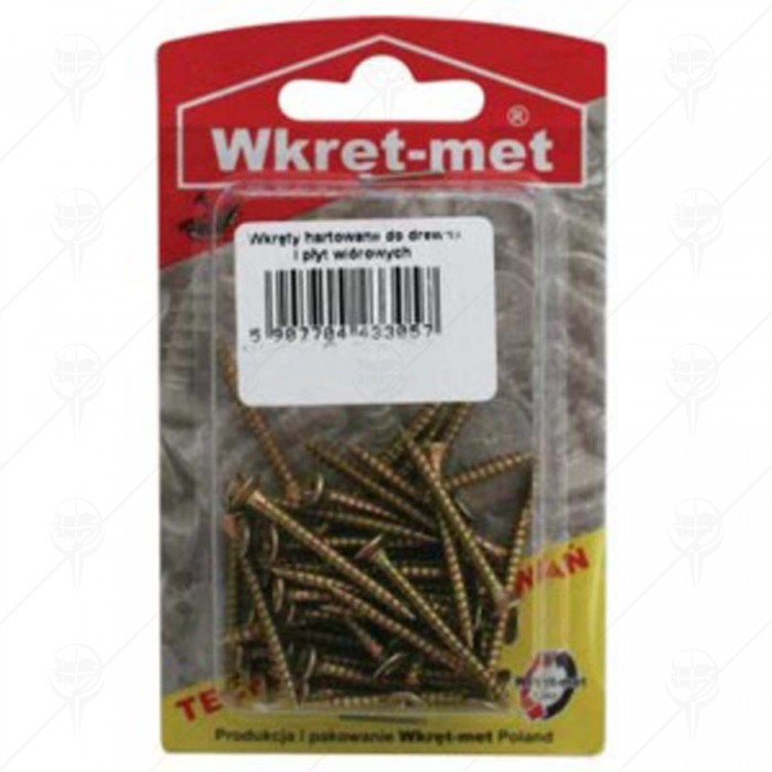 SCREW FOR WOOD 3.0*20 60PCS/PACK WKRET