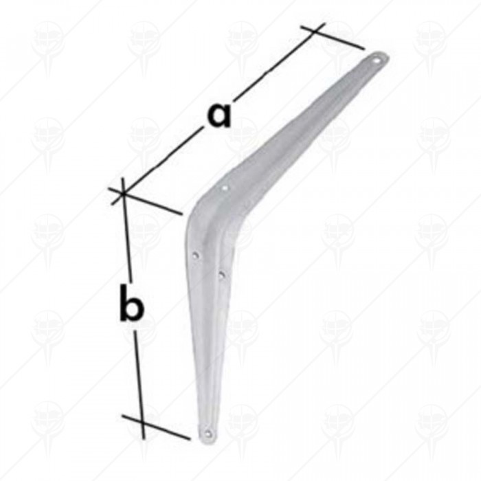 SHELF BRACKET WHITE 150*175/20PCS