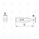 IMPACT SLOTED BIT 12X30MM CF