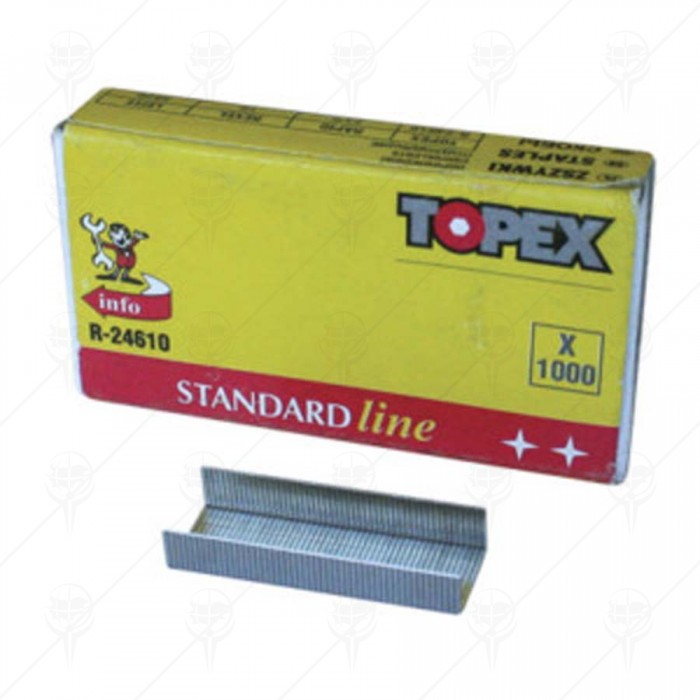 STAPLES 24/6MM 1000PCS TOPEX