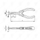 MICRO LONG NOSE PLIERS 130ММ C-TRONIK
CF