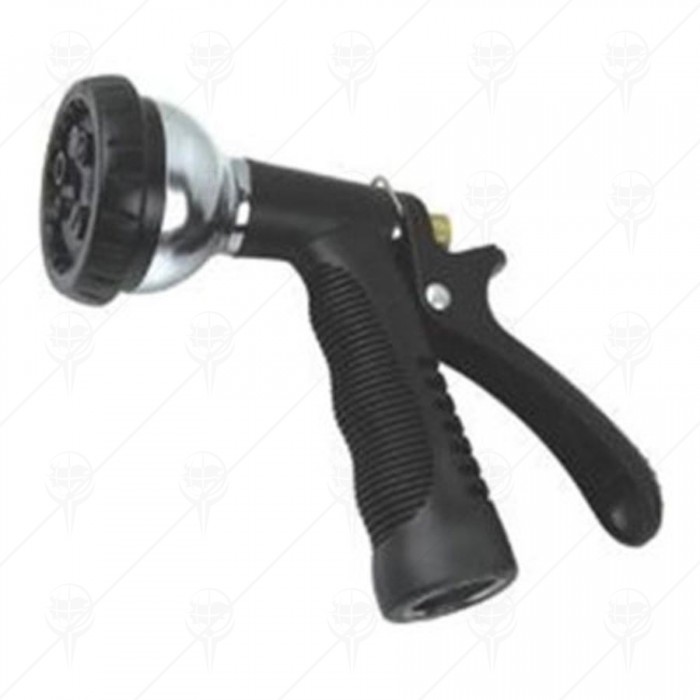 WATERING GUN 7-FUNCTION  PREMIUM/SILVER