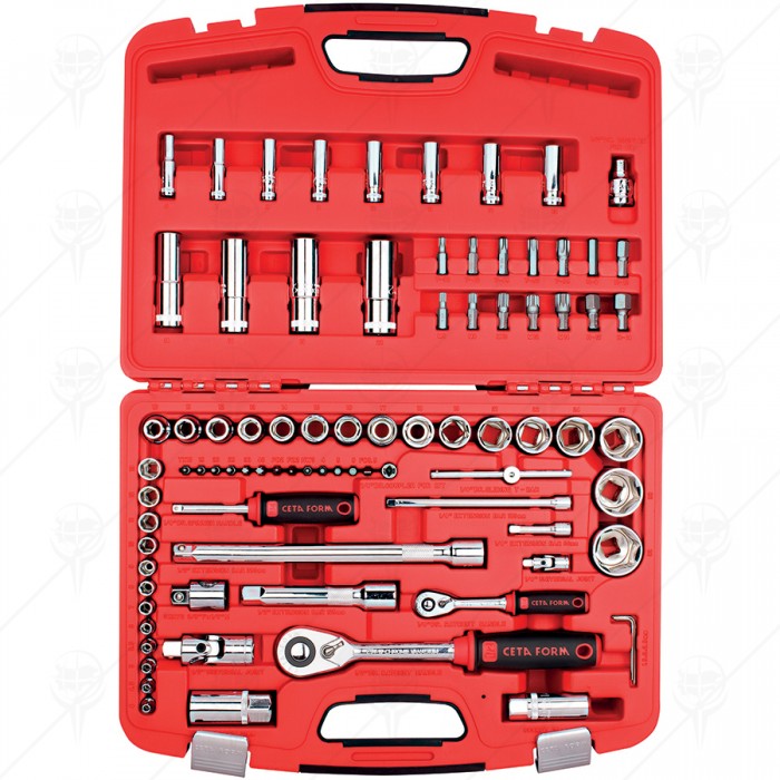 85PCS 1/4 I 1/2 DRIVE METRIC SOCKET
SET CF