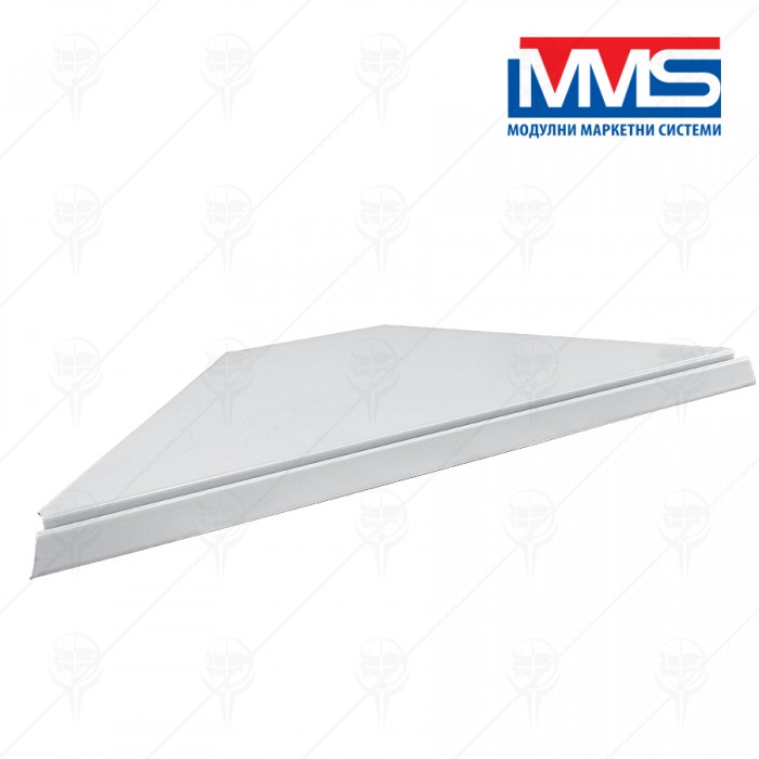 SHELF INTERNAL CORNER 300 mm 45 DEGREE
