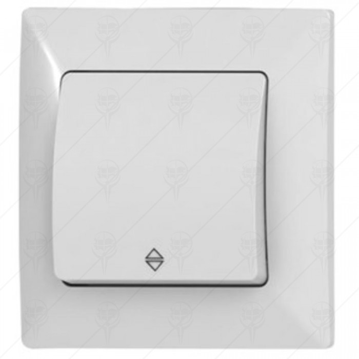 TWO WAY SWITCH WHITE ANURA