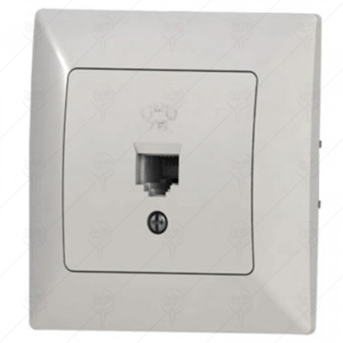 NUMERIC TELEPHONE SOCKET WHITE
ANURA