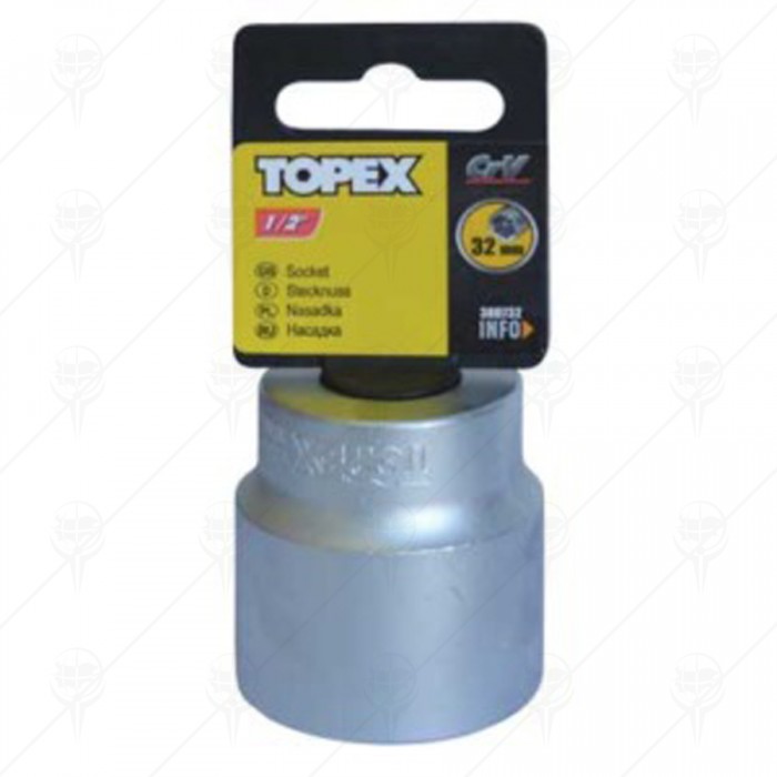 HEXAGON SOCKET 1/2 30MM TOPEX