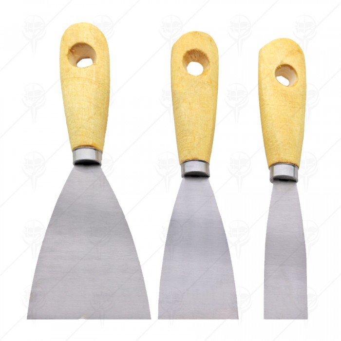 SPATULAS PVC HANDLE 3PCS SET