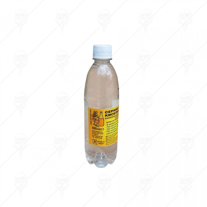 ADDITIVE FOR WINE SULPHUROUS ACID 500 ml