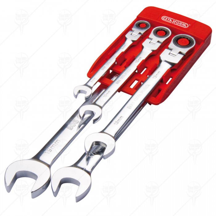 C-GEAR COMBINATION WRENCH SET FLEX