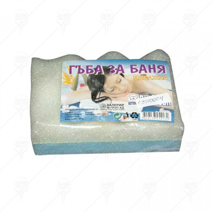 SPONGE BATH 15*10*5СM