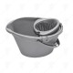 PLASTIC BUCKET WITH WRINGER 12L
DECOREX =