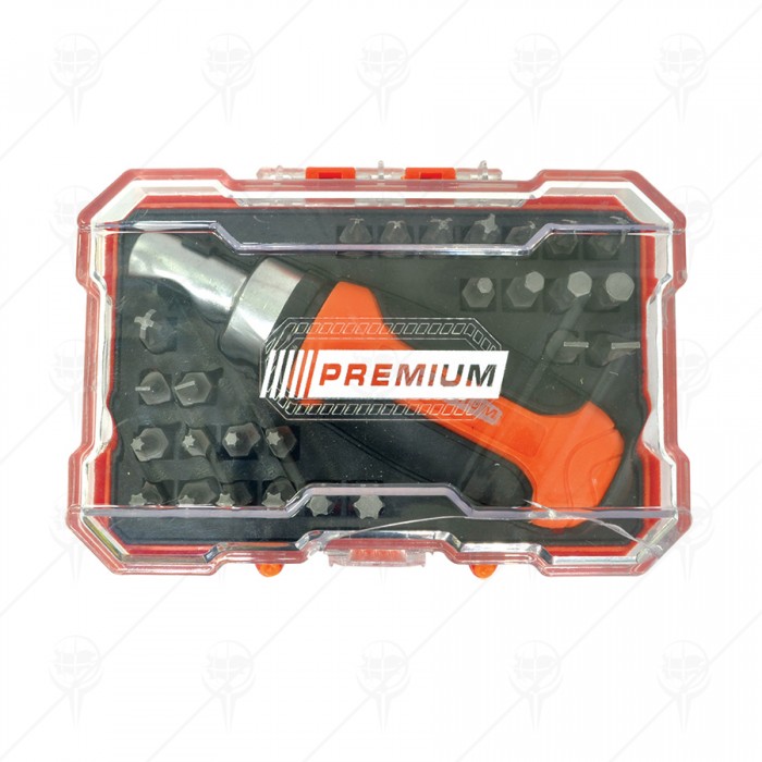 SCREWDRIVER WITH BIT SET 27PCS PREMIUM