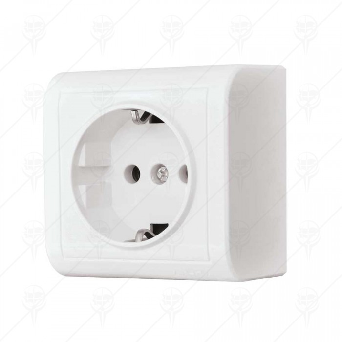 EARTHED SOCKET SURFACE MOUNT WHITE
ANURA