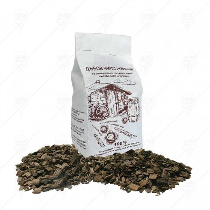 OAK CHIPS FOR PICKLES/SAUERKRAUT 250GR
MEDIUM ROASTED