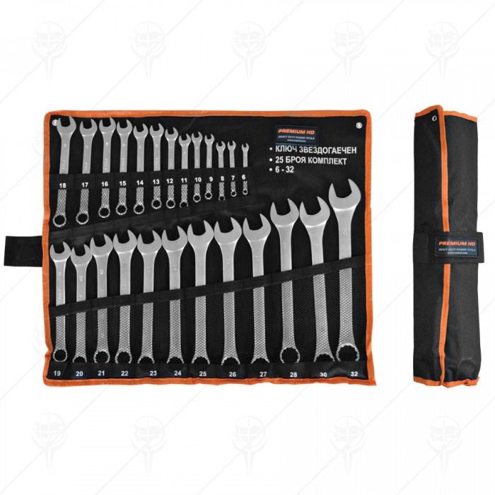 COMBINATION SPANNER 25SET 6-32
PREMIUM HD