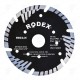 DIAMOND CUTTING DISC TURBO RISING
SEGMENT RODEX