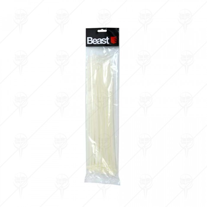 SET COLIERI PLASTIC ALB 300*4.7 MM /50