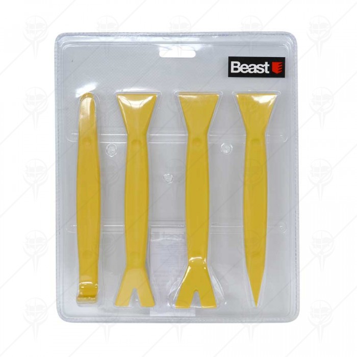 PLASTIC CAR BARKING TOOL 4PCS