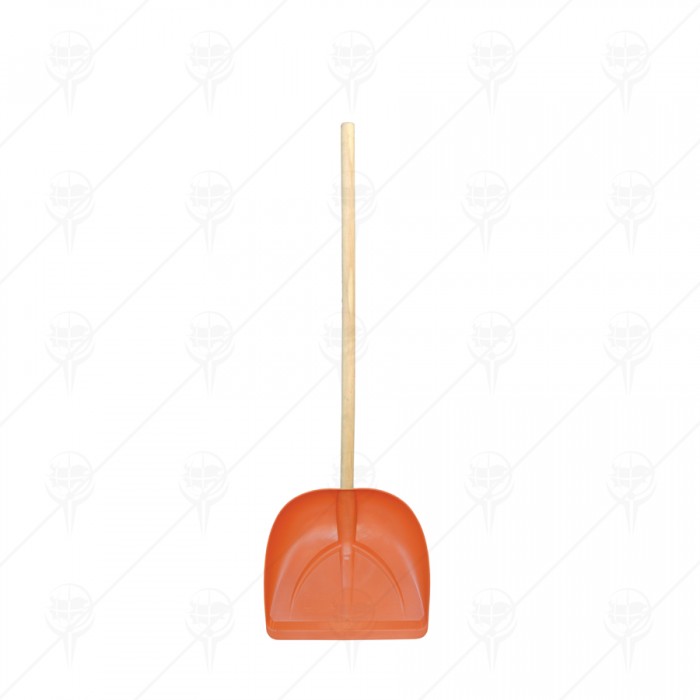 SNOW SHOVEL PP 37CM ORANGE+HANDLE
BG