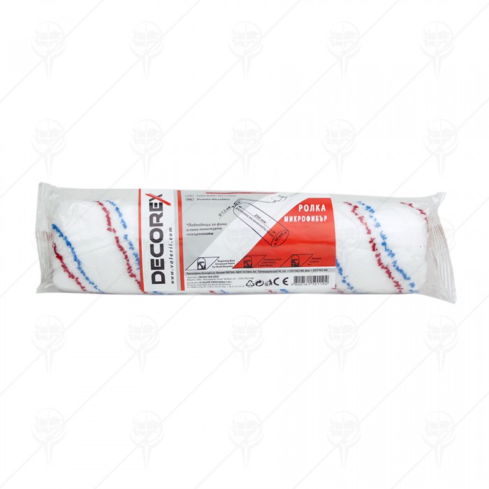 PAINT ROLLER  MICROFIBER  250x10x48  DECOREX