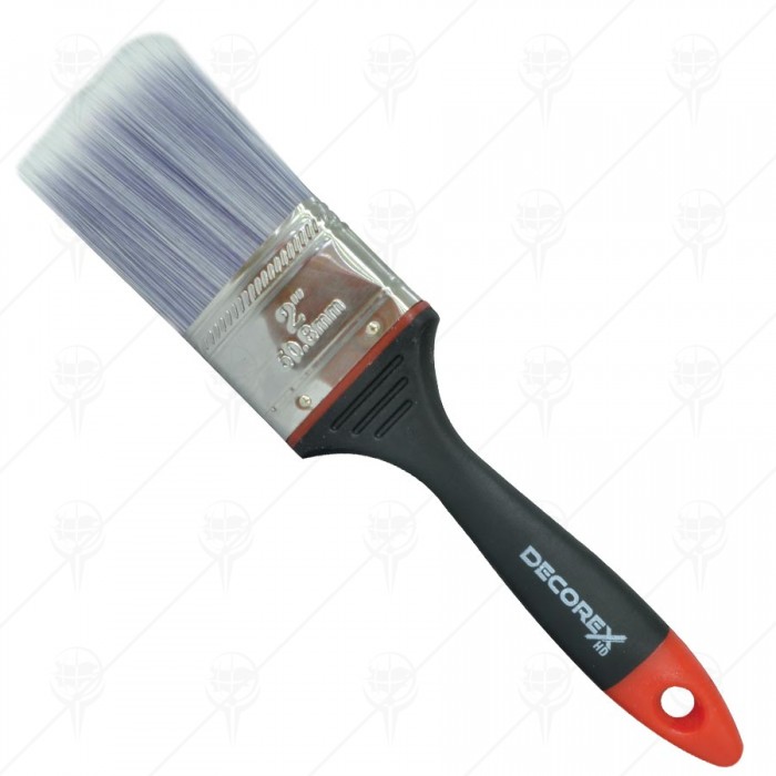 PAINT BRUSH RUBBER HANDLE DECOREX HD